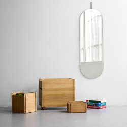 Moebe Storage Box Square Eg/Rustfrit St�l
