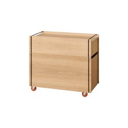 Moebe Storage Box Tower Low Eg/Sort