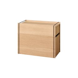 Moebe Storage Box Tower Low Eg/Sort