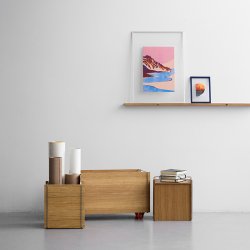 Moebe Storage Box Tower Medium Eg/Rustfrit St�l