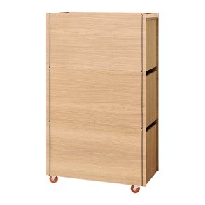 Moebe Storage Box Tower Tall Eg/Rustfrit St�l