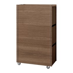 Moebe Storage Box Tower Tall R�get Eg/Rustfrit St�l