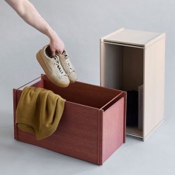 Moebe Storage Box Warm Grey