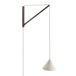 Moebe Suspended Vglampe Rget Eg/Hvid