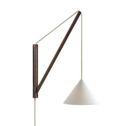 Moebe Suspended Vglampe Rget Eg/Hvid