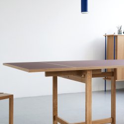 Moebe Tillgsplade Til Rectangular Dining Table Burgundy