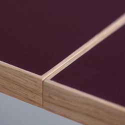 Moebe Tillgsplade Til Rectangular Dining Table Burgundy