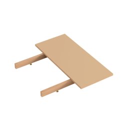 Moebe Till�gsplade Til Rectangular Dining Table Muted Peach