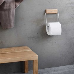 Moebe Toiletrulleholder - Eg/Stl