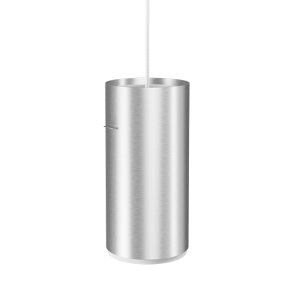 Moebe Tube Pendant - Brstet Aluminium - Large