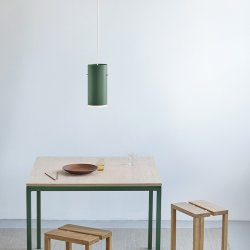 Moebe Tube Pendant - Pine Green - Large