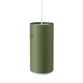 Moebe Tube Pendant - Pine Green - Large