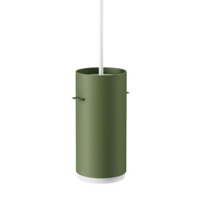 Moebe Tube Pendant - Pine Green - Small