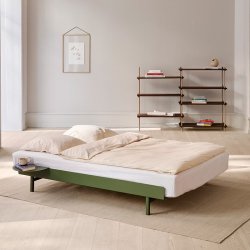 Moebe Bed Sengeramme Lav - 90-180 cm m. 1 sidebord