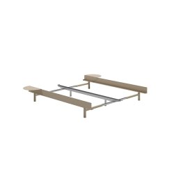 Moebe Bed Sengeramme Lav - 90-180 cm m. 2 sideborde