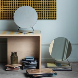 Moebe Bordspejl - Stor - Messing