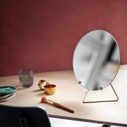 Moebe Bordspejl - Stor - Messing