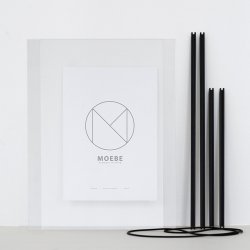 Moebe Frame - Ramme - Sort A2