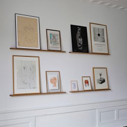 Moebe Gallery Shelf - Eg - 115 cm