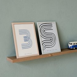 Moebe Gallery Shelf - Eg - 70 cm