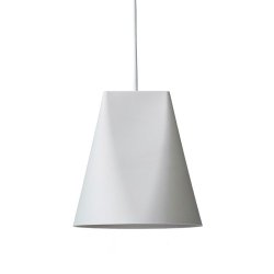 Moebe Keramik Pendel - Bred - Hvid