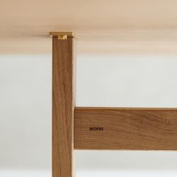 Moebe Rectangular Dining Table 160x90 cm Eg