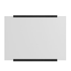 Moebe Rektangulr Vgspejl 30x40cm - Sort