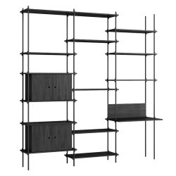 Moebe Shelving System s.255.3.D