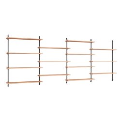 Moebe Wall Shelving St - WS.115.4