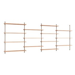 Moebe Wall Shelving St - WS.115.4