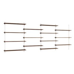Moebe Wall Shelving St - WS.115.4