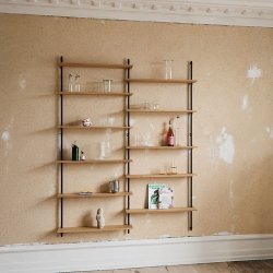 Moebe Wall Shelving St - WS.200.2