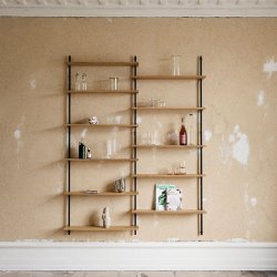 Moebe Wall Shelving St - WS.200.2