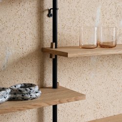 Moebe Wall Shelving St - WS.200.2