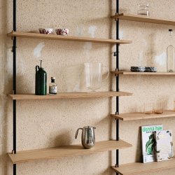 Moebe Wall Shelving St - WS.200.2