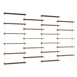 Moebe Wall Shelving St - WS.200.4