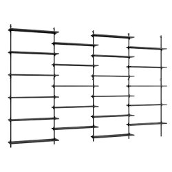 Moebe Wall Shelving St - WS.200.4