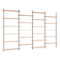 Moebe Wall Shelving St - WS.200.4