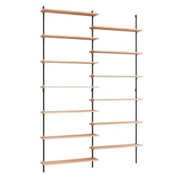 Moebe Wall Shelving St - WS.230.2