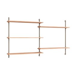 Moebe Wall Shelving St - WS.85.2