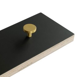 Moud Home Color Knagerkke - Sort - 70 cm