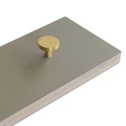 Moud Home Color Knagerkke - Varm Gr - 70 cm