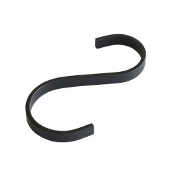 Moud Home Curvy Flad S-krog 3 stk. Mat Sort