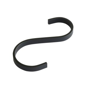 Moud Home Curvy Flad S-krog 3 stk. Mat Sort