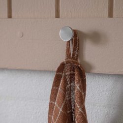 Moud Home Dot Knage - Brstet Stl - 2,5 cm