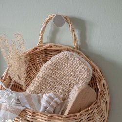 Moud Home Dot Knage - Brstet Stl - 3,2 cm