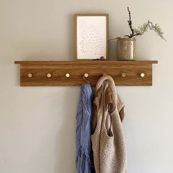 Moud Home FJORD Knagerkke m/ Hylde Eg 90 cm