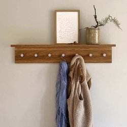Moud Home FJORD Knager�kke m/ Hylde Eg/St�l 90 cm