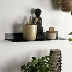 Moud Home Float Hylde Sort