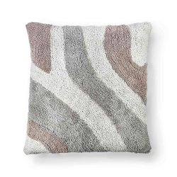 Moud Home FLOW Pudebetrk 5050 cm Beige/Gr/Brun